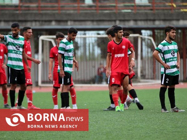 دیدار تیم های فوتبال جوانان سپیدرود رشت_ کیان نوین نوشهر