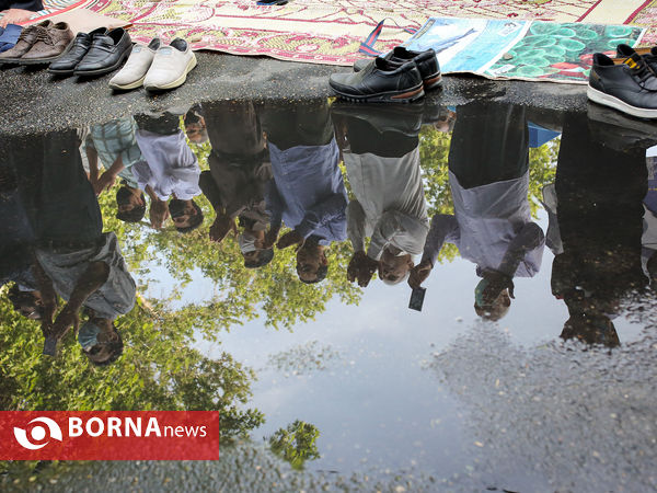 نماز عید سعید فطر - حوالی دانشگاه تهران