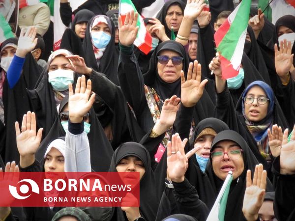 راهپیمایی ۱۳ آبان در زاهدان