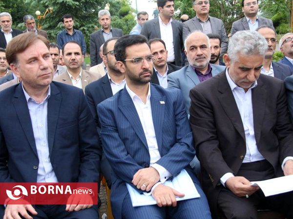 افتتاح پروژه های ارتباطات و فناوری اطلاعات شهرستان رودسر