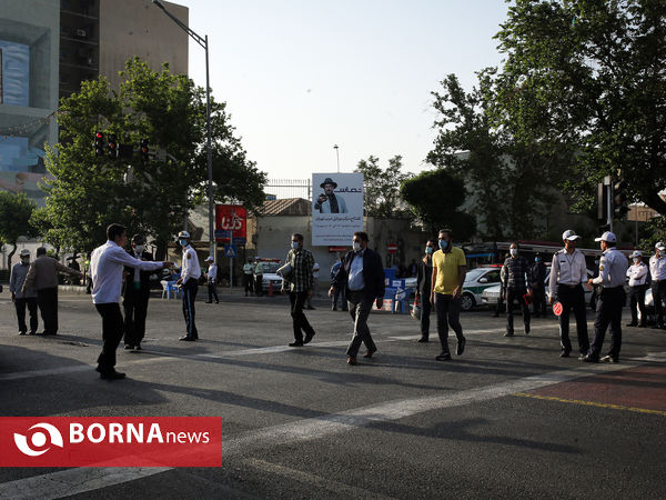نماز عید سعید فطر - حوالی دانشگاه تهران