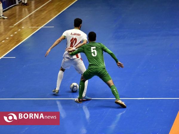 بازی فوتسال ایران و ترکمنستان در بازی های مقدماتی قهرمانی آسیا