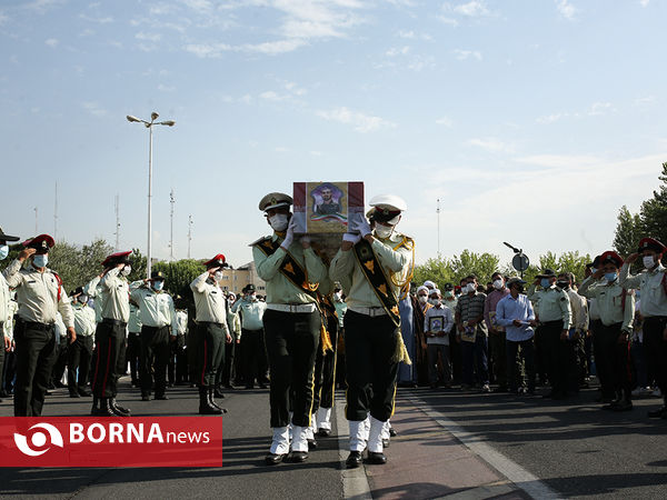 مراسم تشییع سرباز شهید عبدالجبار مختوم‌ نژاد