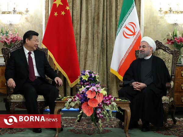 دیدار خصوصی روسای جمهور ایران و چین