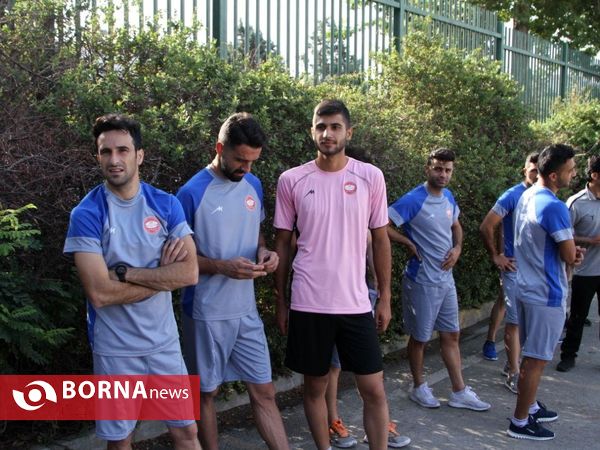 تمرینات تیم فوتبال سپیدرود رشت