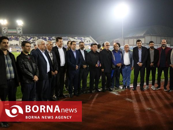 در حاشیه دیدار دوستانه پیشکسوتان تیم ملی _ پیشکسوتان ملوان