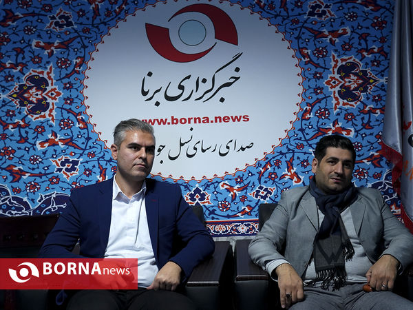 حضور سید مجتبی حسینی در خبرگزاری برنا