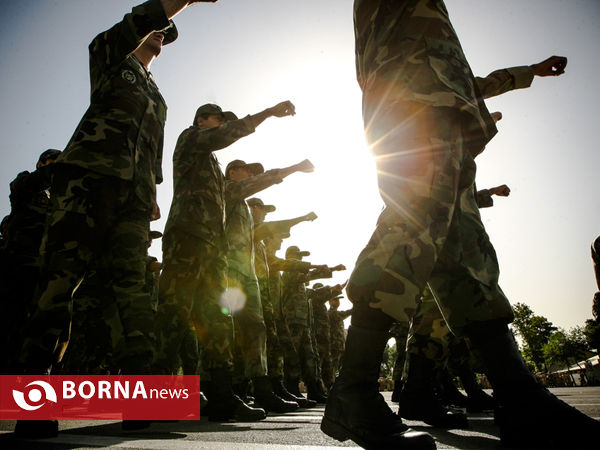 صبحگاه مشترک دژبان کل آجا