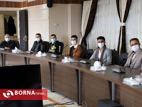 تجلیل از قهرمانان موی‌تای آذربایجان‌غربی