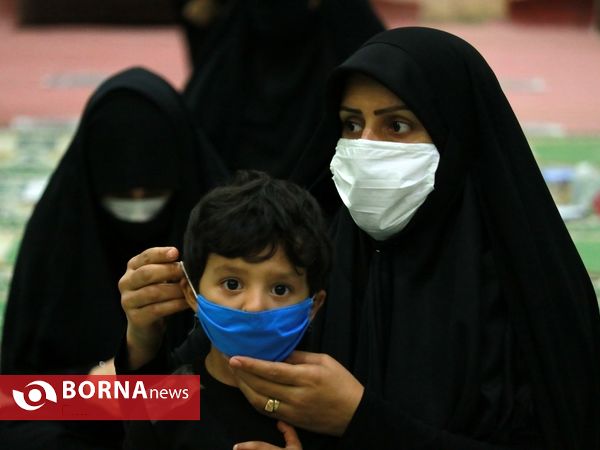 عزاداری سیدالشهدا در مجموعه ورزشی ۱۷ شهریور آبادان