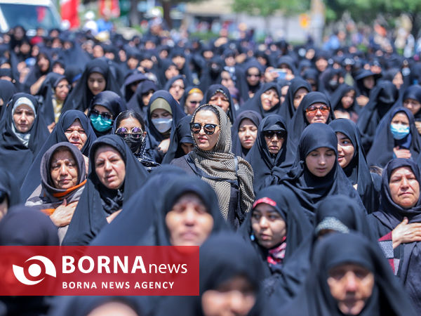 عزاداری مردم اراک در سالروز شهادت امام جعفر صادق(ع)