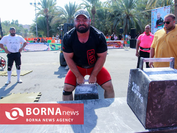فینال مسابقات قویترین مردان کارگری