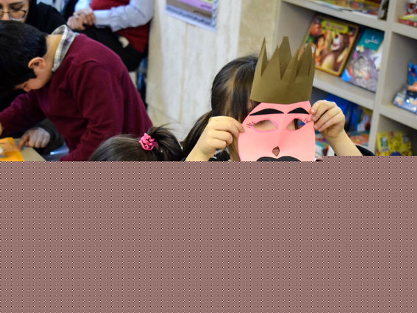 کارگاه شاهنامه‌خوانی گروه نونهالان همایون خبرگزاری برنا در شهر کتاب کرمانشاه