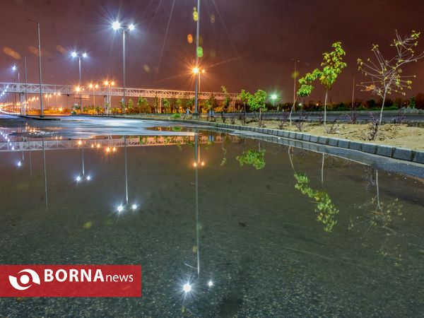انعکاس نور در آب