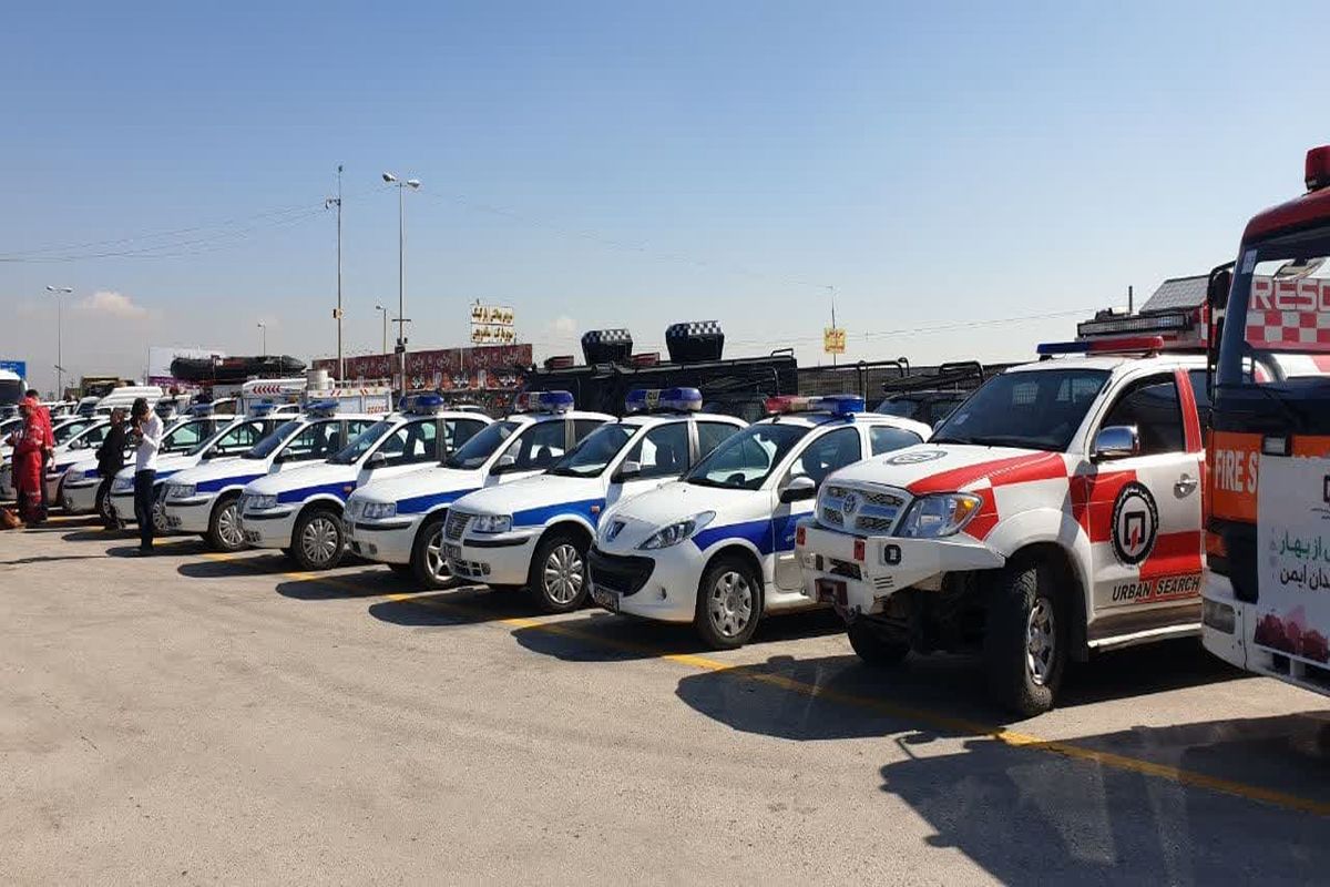 رزمایش ترافیکی طرح نوروزی در استان قزوین آغاز شد