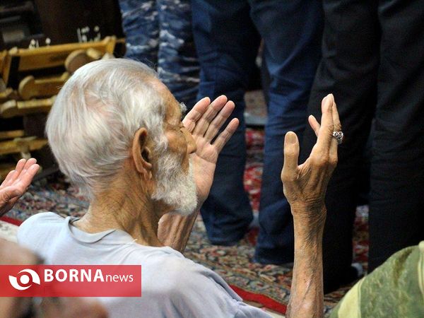 مراسم ورزش معنوی باستانی در زورخانه کهن با حضور پیشکسوتان