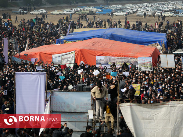 صدای جاری مردم اصفهان برای مطالبه حقابه زاینده رود