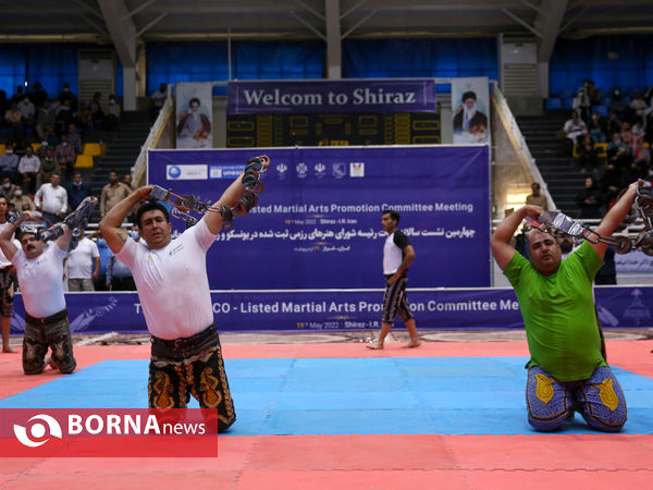 اختتامیه چهارمین نشست سالانه هیات رئیسه کمیته هنرهای رزمی یونسکو در شیراز