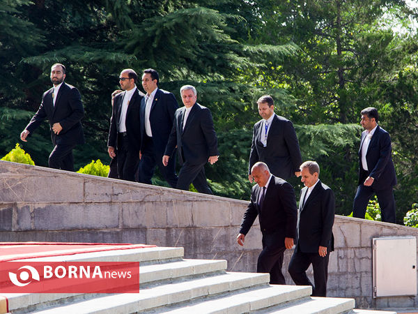 مراسم استقبال رسمی از نخست‌وزیر بلغارستان