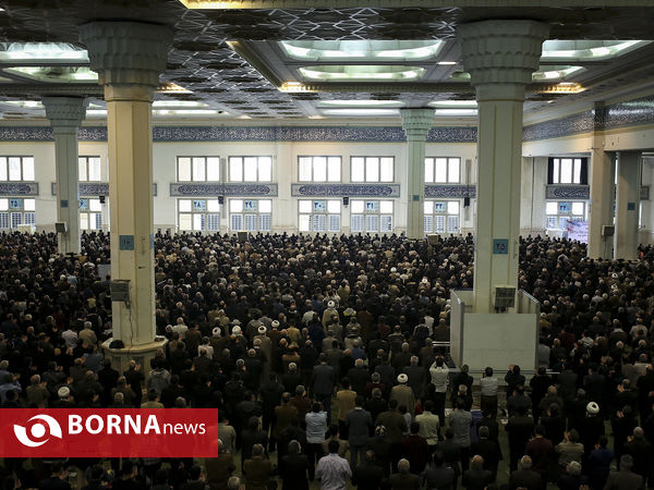تجمع بسیجیان در نماز جمعه تهران