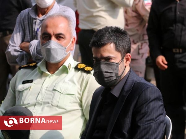 مراسم سومین روز شهادت سرگرد امید چای پز