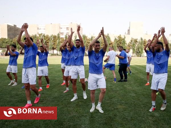 تمرین تیم استقلال تهران