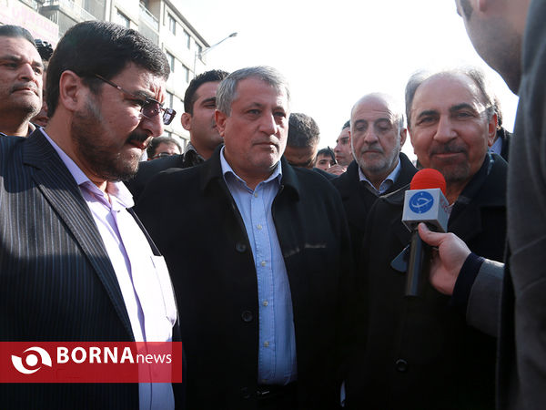 حضور شهردار و اعضای شورای شهر تهران در بیست و دو بهمن