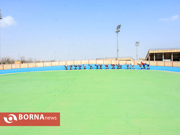 تمرین اسکیت بازان استان مرکزی با حضور جمعی از بازیکنان تیم ملی