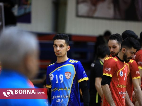 دیدار تیم های والیبال شهروند اراک - فولاد سیرجان  ایرانیان