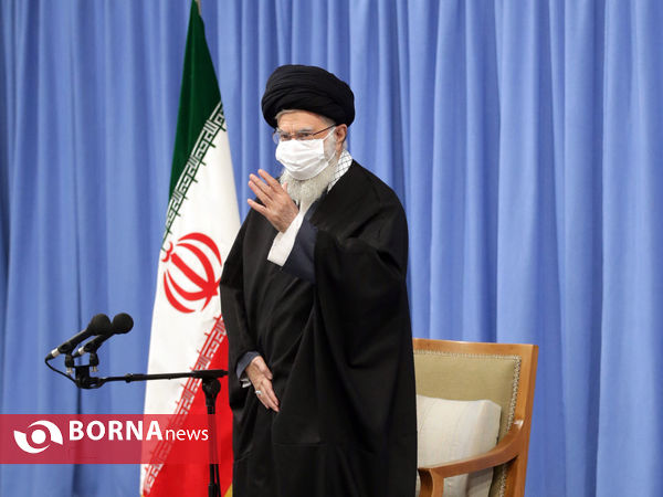 دیدار دست‌اندرکاران مراسم سالگرد شهید سلیمانی با رهبر انقلاب اسلامی