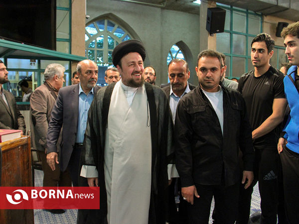 دیدار اهالی ورزش با یادگار امام