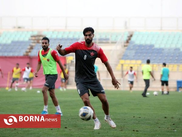 تمرینات تیم فوتبال پرسپولیس
