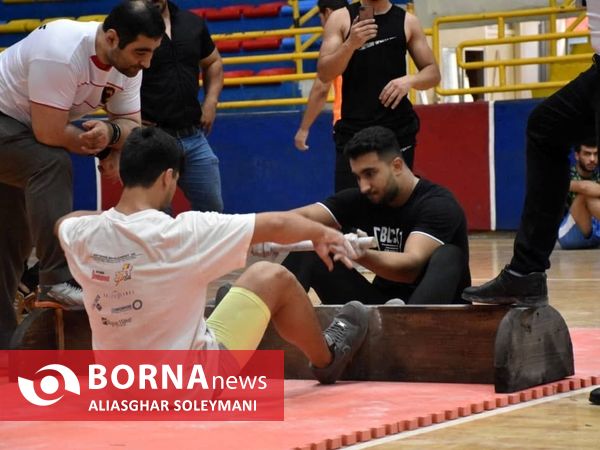 مسابقات چوب کشی در گرگان