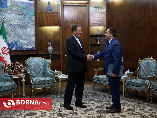 ملاقات وزیر اقتصاد بلغارستان با معاون اول رییس جمهور