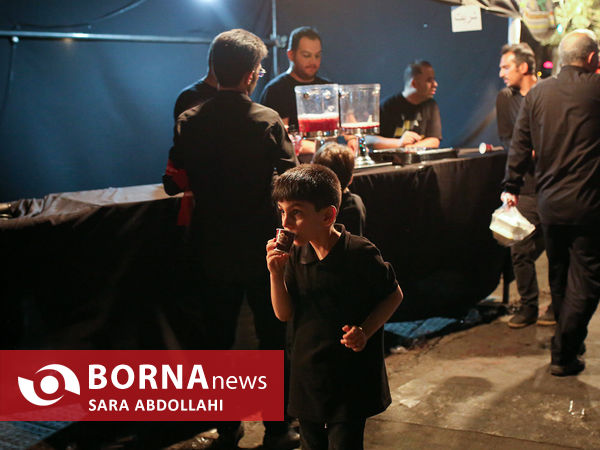 شام غریبان امام حسین علیه السلام در محله دروازه شمیران