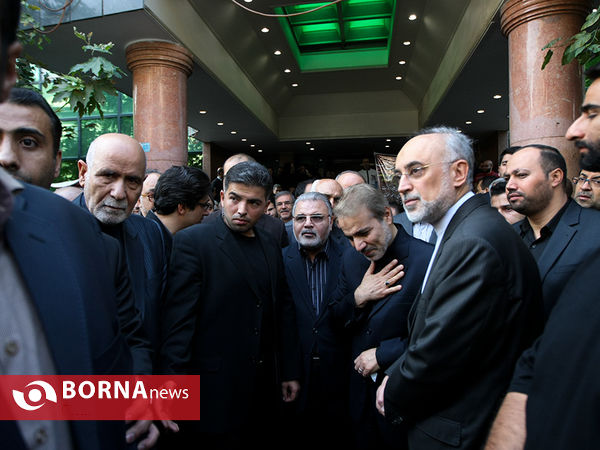 مراسم تشییع پیکر برادر سخنگوی دولت
