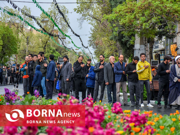  تجمع بزرگ مردم اراک