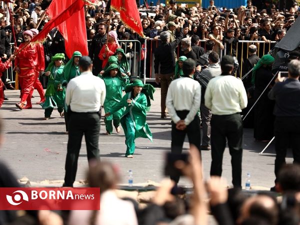 عاشورای حسینی در بازار تهران