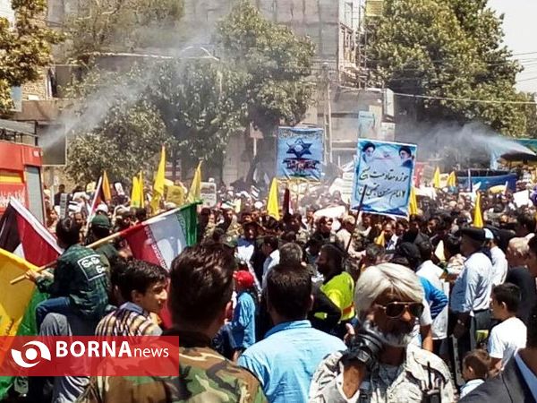 راهپیمایی روز جهانی قدس در پاکدشت