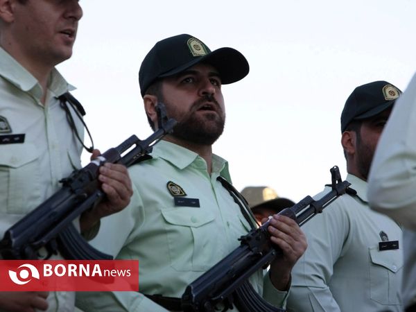 مراسم صبحگاه هفته ناجا