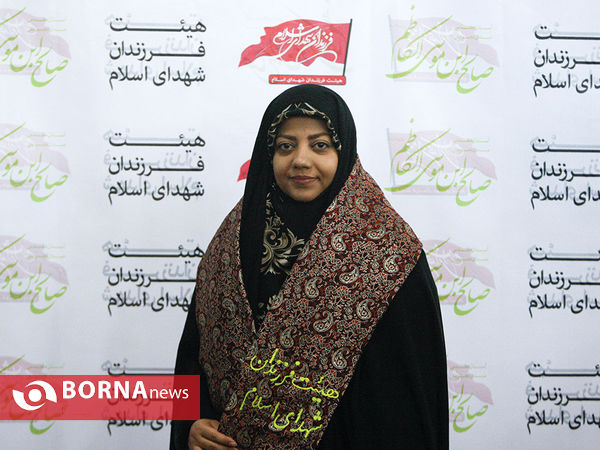 مراسم یادبود شهدا در امامزاده صالح