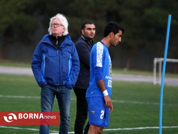 تمرینات تیم فوتبال استقلال تهران