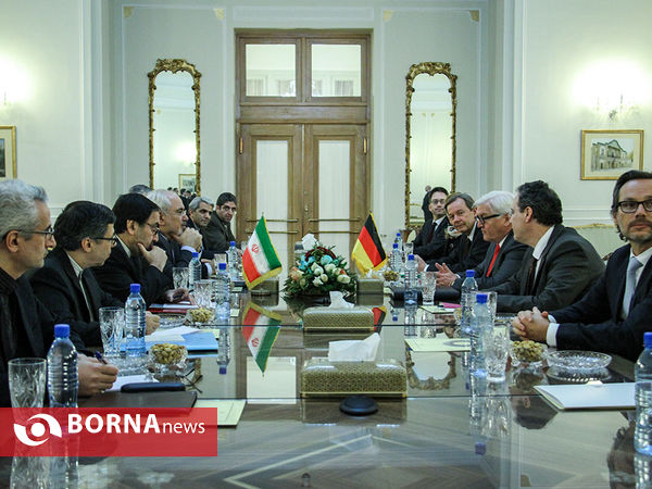نشست خبری وزرای خارجه ایران و آلمان