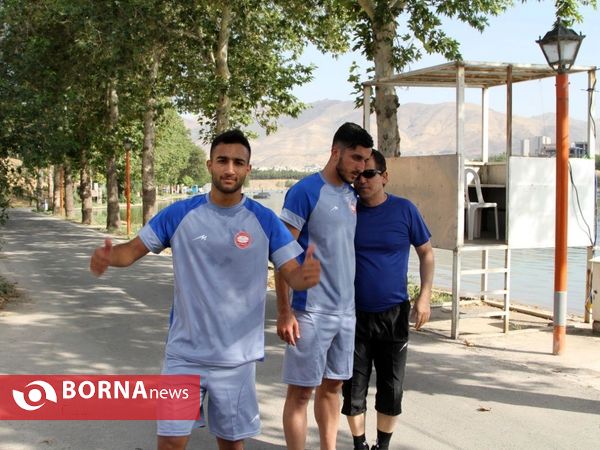 تمرینات تیم فوتبال سپیدرود رشت