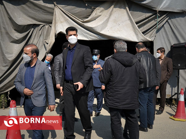 چهلمین روز خاکسپاری شهدای گمنام وزارت ورزش و جوانان
