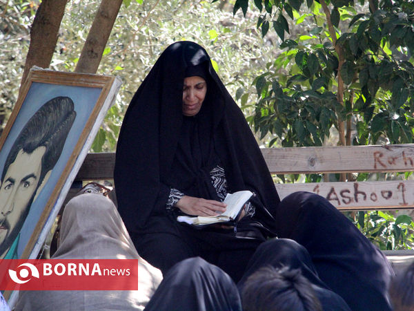 دعای عرفه در تپه الشهدای شیراز
