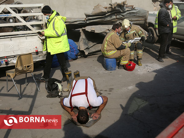 هفتمین روز حادثه پلاسکو