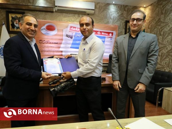 نشست خبری و مراسم تکریم خبرنگاران در اتاق بازرگانی آبادان