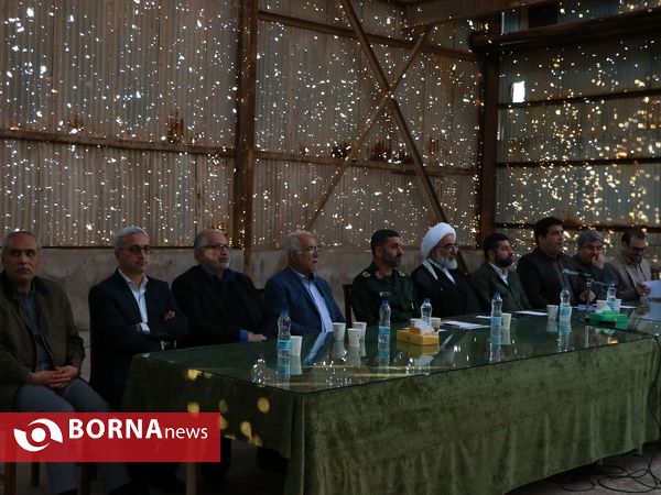 نشست هماهنگی افتتاح باغ موزه دفاع مقدس آبادان با حضور استاندار خوزستان