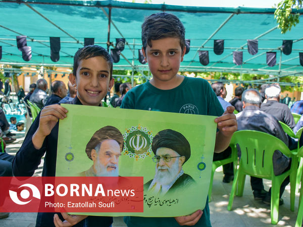 حضور کودکان در مراسم سالگرد ارتحال امام خمینی(ره)